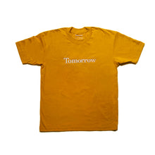 Load image into Gallery viewer, Tomorrow Classic Logo Tee • Black / Mustard
